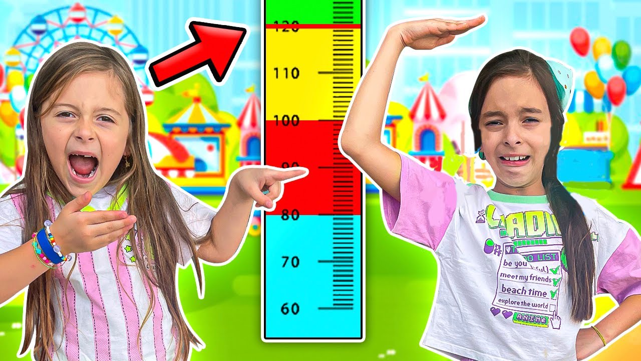 Laurinha quer ser alta e pular no pula pula e muito mais | Jéssica Godar e Laurinha e Helena e Gab