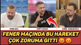 Stüdyoda Ümit karan açtı ağzını yumdu gözünü... 