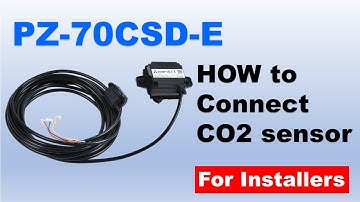 How to connect CO2 sensor (For installers)