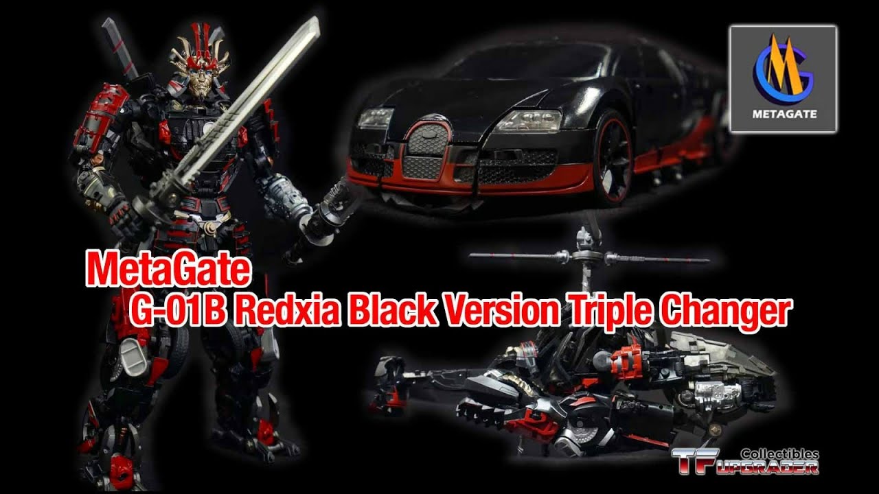 MetaGate G-01B Redxia Black Version Triple Changer