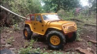 Perayapan RC!!! Trek Offroad Adventure - Jeep RUBICON