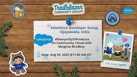 #DemystifySFProducts on Community Cloud with Meighan Brodkey