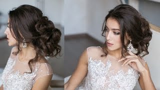 Как сделать шикарную прическу за 12 минут /  Easy Loose updo in 12 min