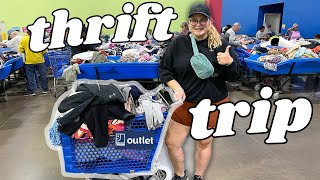 28 ITEMS FOR $30! 😱 Thrift With Me in the Goodwill Bins!