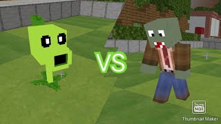 PLANTS VS ZOMBIES Minecraft map by lil craft yt screenshot 5