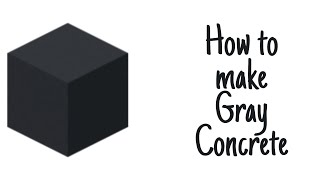 Celebrity How to make Gray Concrete in Minecraft Net Worth