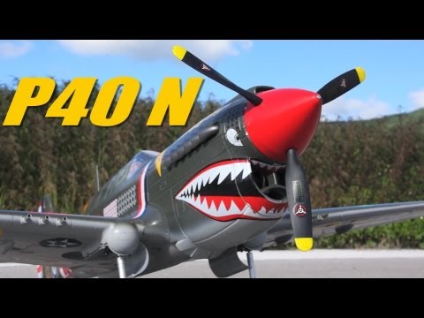 HobbyKing Product Video - P-40N Giant Scale 1700mm EPO Warbird