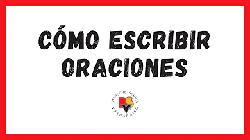 ¿Cómo se escribe una dirección en una oración?