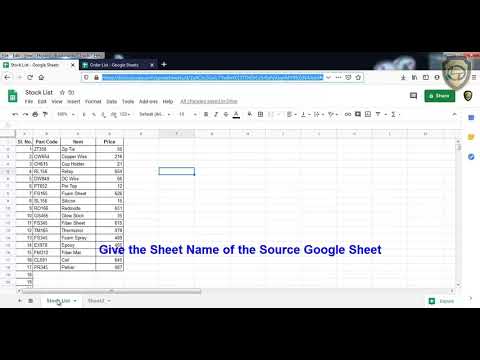 How to Import Data from Different Google Sheets Using IMPORTRANGE Function