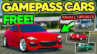 Greenville Made These GAMEPASS CARS FREE! screenshot 3