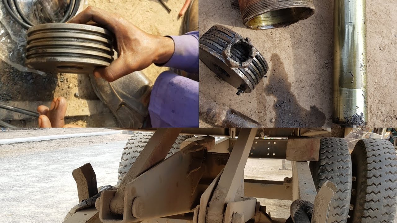 Hydraulic Cylinder Leaky big dumper Jack YouTube