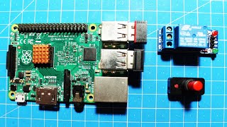 Урок 1 -  Raspberry Pi + Реле + Кнопка