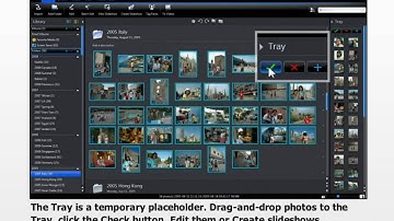 CyberLink MediaShow 5 - Part 2 - The Tray