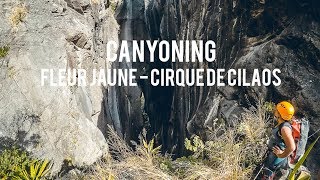 Le canyon de Fleur jaune dans le cirque de Cilaos avec Explore la Réunion