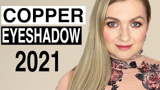 How To Do A Copper Eyeshadow For Blue Eyes - Makeup Tutorial 2021