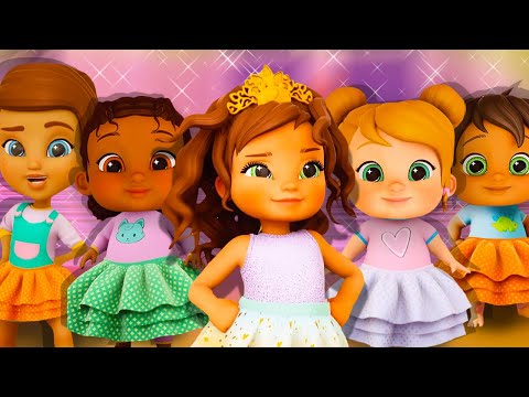 Baby Alive em Português Brasil 🥹 Cinco Princesas Pequenas 🥹 Vídeos Infantis 💕