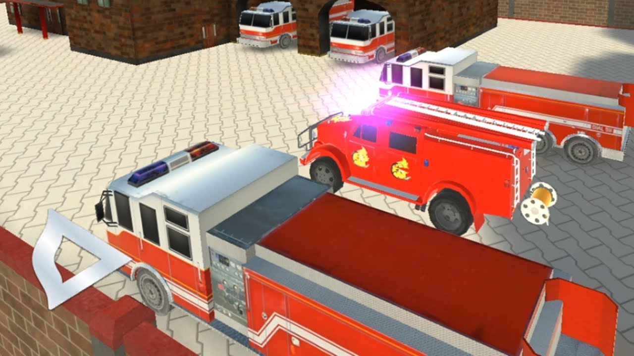 Fire Truck Game Simulator 2020 - Airplane Fire Rescue - Android GamePlay