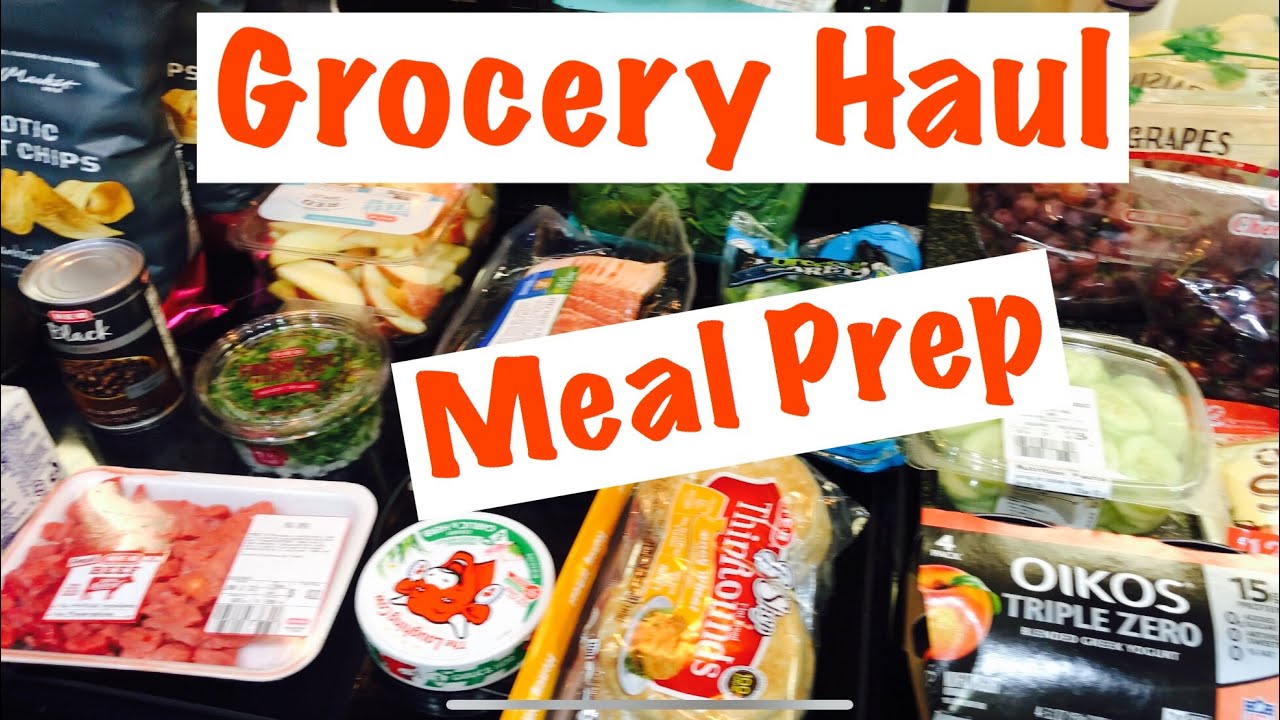 Grocery Haul | Meal Prep | Budget Friendly - YouTube