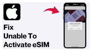 How to Fix “Unable to Activate eSIM” in iPhone