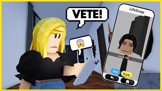 Me encuentro con un Fan extraño en Roblox Snapchat | Mamá vs Roblox