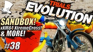 Hatventures - Trials Evolution #38 - The Sandbox! Trial Simulator 2! xXM84 XtremeCross!