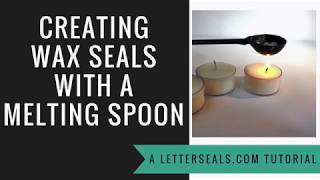 How to Use Sealing Waxes  LetterSeals –