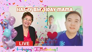 happy birthday po Mama Leonida Agawin 🍓🎂🎈 love you po..