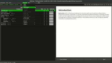 MindForger: Notebook deprecation