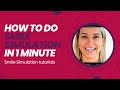 How to do smile simulation in 1 minute with smilefy
