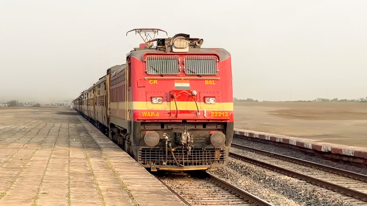130 Km/Hr WAP-4 Back to Back Action at ShyamChak !! 🔥