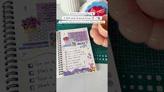Bucket List Journal idea..🧚🏻👛4/50 Useful Journal Series..#journal #journaling #craft #diy