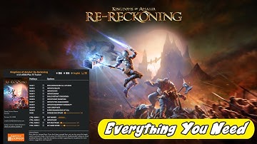 Kingdoms of Amalur Re-Reckoning Cheats
