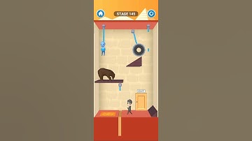 rescue cut rope stage 145 | rescue cut rope for android and ios #viralshorts #youtubeshorts #short