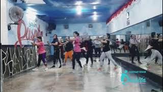 AKU RA MUNDUR // TEPUNG KANJI // Versi Koplo Syahiba Saufa ft James AP //Choreo by Zin Pipiet