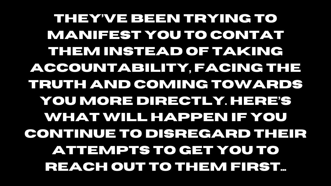 Someone has been sending you 