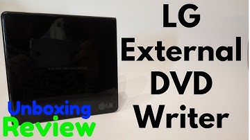 LG Slim External DVD Writer GP57 Review - Unboxing