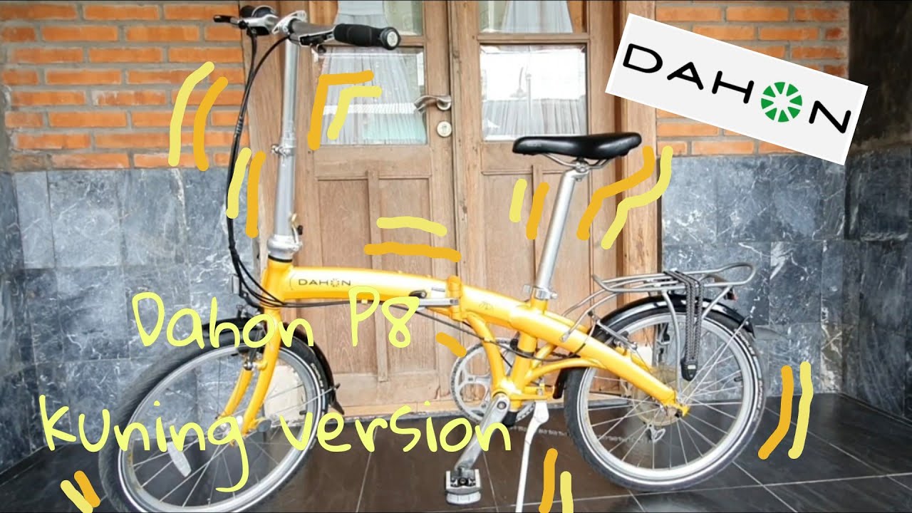 100% ORIGINAL || sepeda lipat DAHON MU P8 tahun 2012 keluargaku