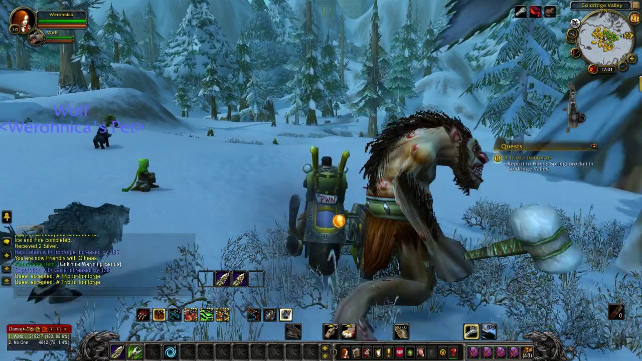 World Of Warcraft Quest Info: A Trip to Ironforge