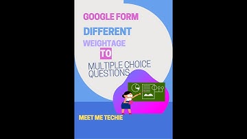 ASSIGN DIFFERENT POINTS TO EACH ANSWER| GOOGLE FORM | FORMFACADE