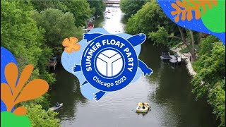 Float Down The Chicago River This Weekend At The City's First Summer Float  Party