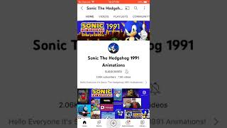 Happy 15Th Birthday Sonic The Hedgehog 1991 Animations