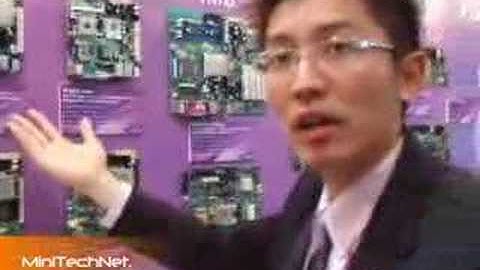 Portwell Mini-ITX Mainboards - CEBIT 2008 (EN)