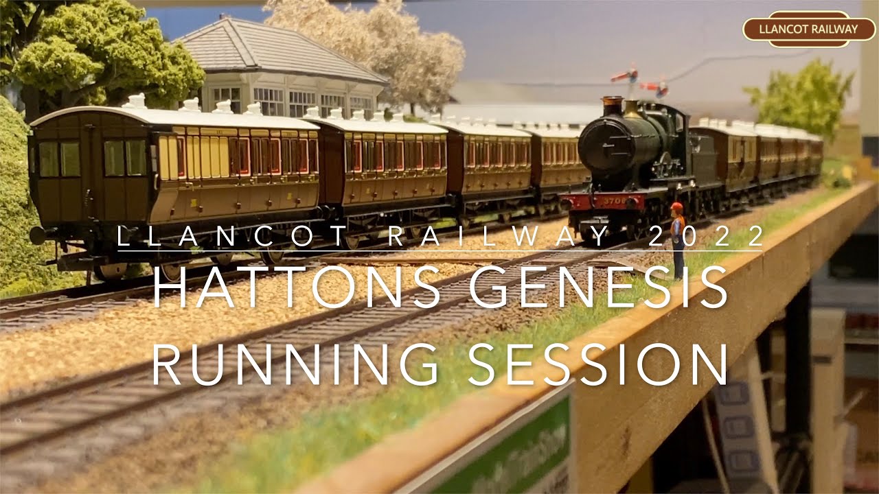 Hattons Genesis Running Session Llancot Railway YouTube