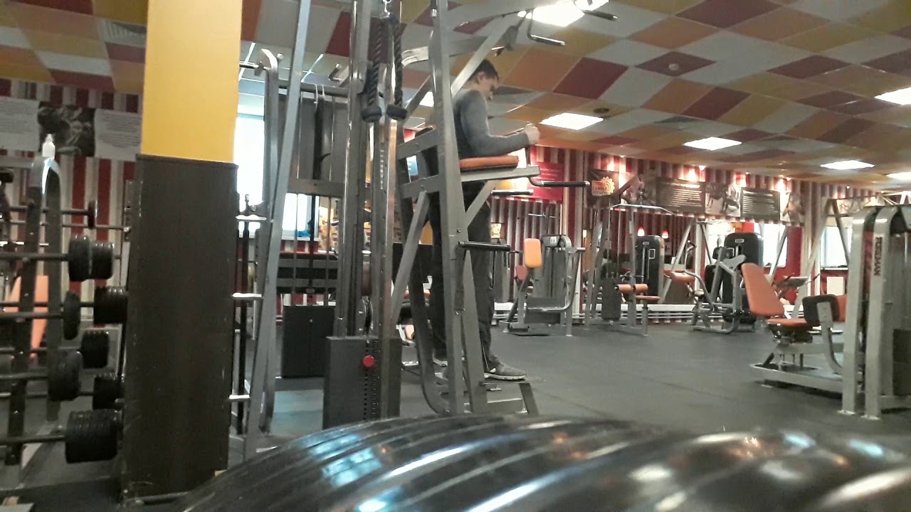 Треня 3, 5 круг (4.2.18) подъем ног в упоре на предплечьях - YouTube