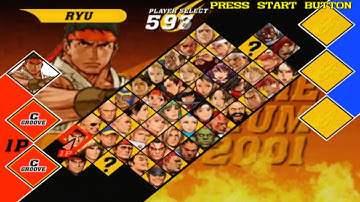 CAPCOM VS SNK 2 (PS2) ARCADE MODE  5-5-19 #gaming #ps2 #capcomvssnk2 #arcade #capcom #snk