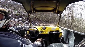 West Virginia Hill Climb Trail in RZR