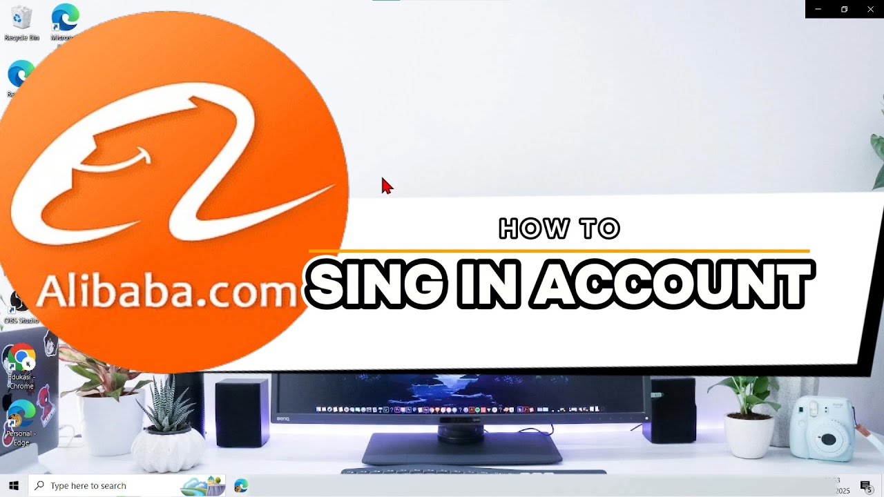 How To Sing In Account Alibaba Application - YouTube