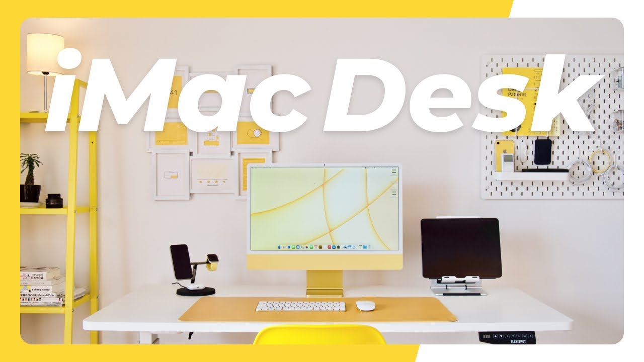 デスク紹介 新型 Imac 21で作る 理想のミニマルデスク Youtube