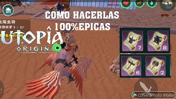 ARMAS Y ARMADURA 100%EPICAS DE OBSIDIANA UTOPIA ORIGIN