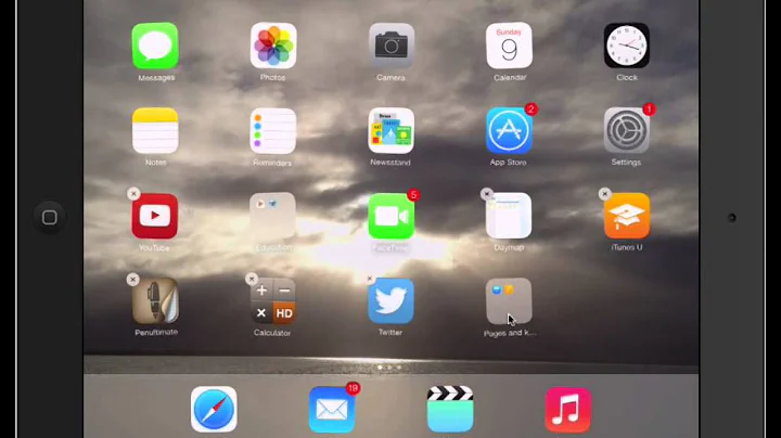 How To Create Folders On Your iPad